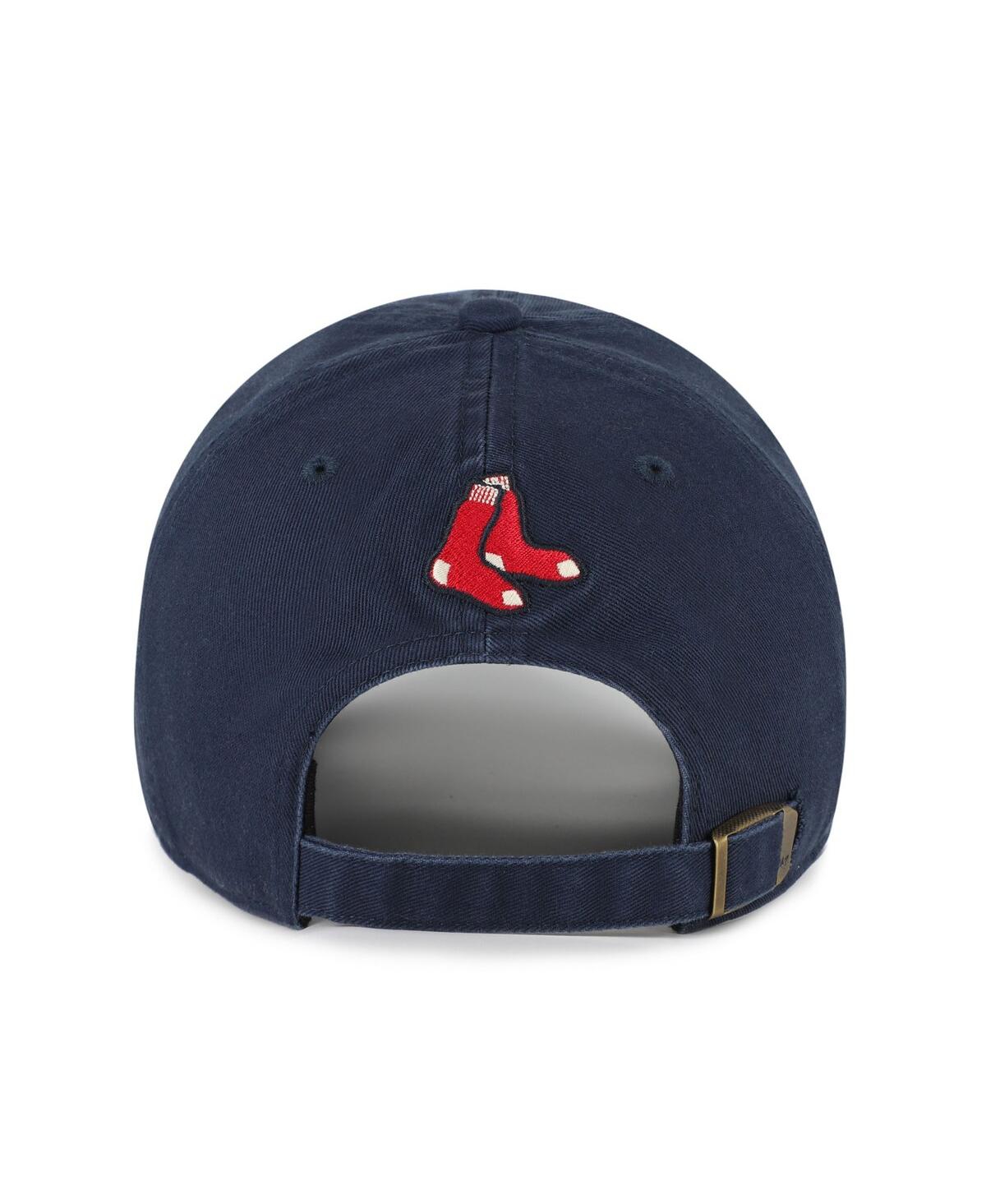 47 Brand Women's Navy Boston Red Sox Zoey Clean Up Adjustable Hat In Blue