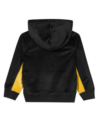Preschool Black Los Angeles Lakers Velour Hoodie
