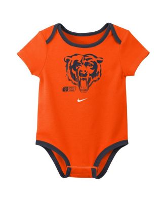 Baby Boys and Girls 3-Pack Caleb Williams Chicago Bears Name Number Bodysuit Set
