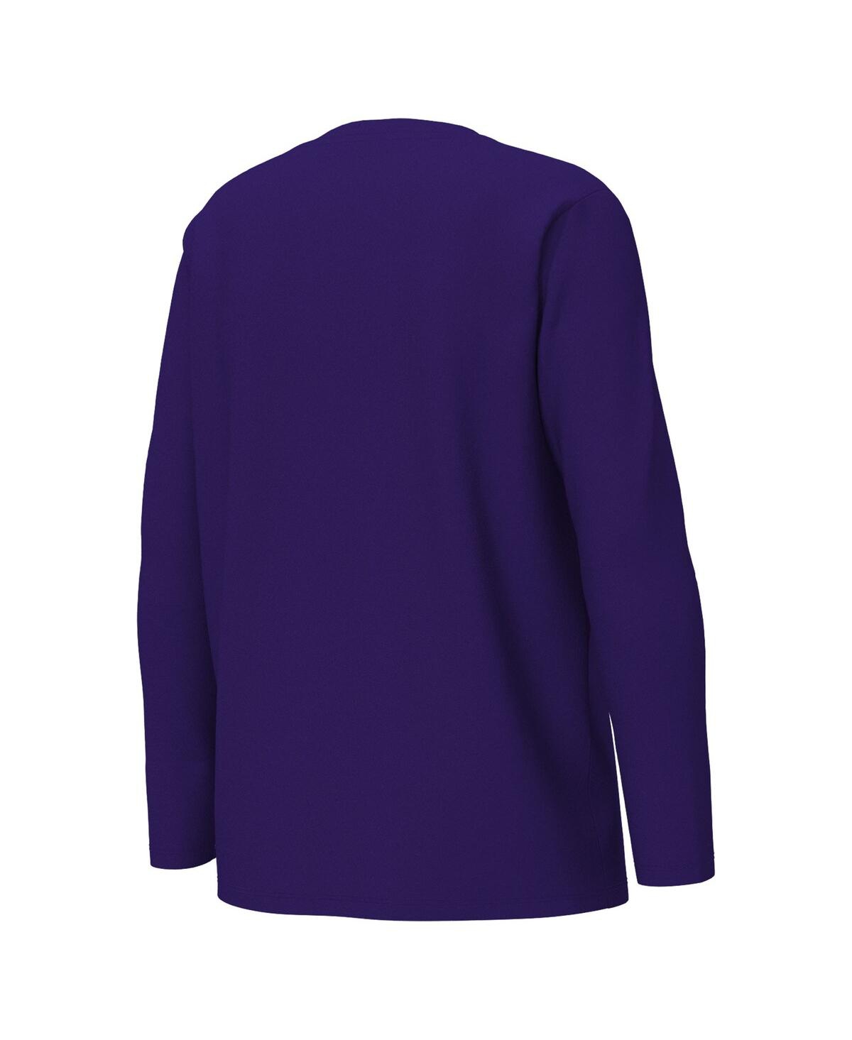 Outerstuff Big Boys And Girls Purple Minnesota Vikings Chestnut Holiday Sleep Set In Purple