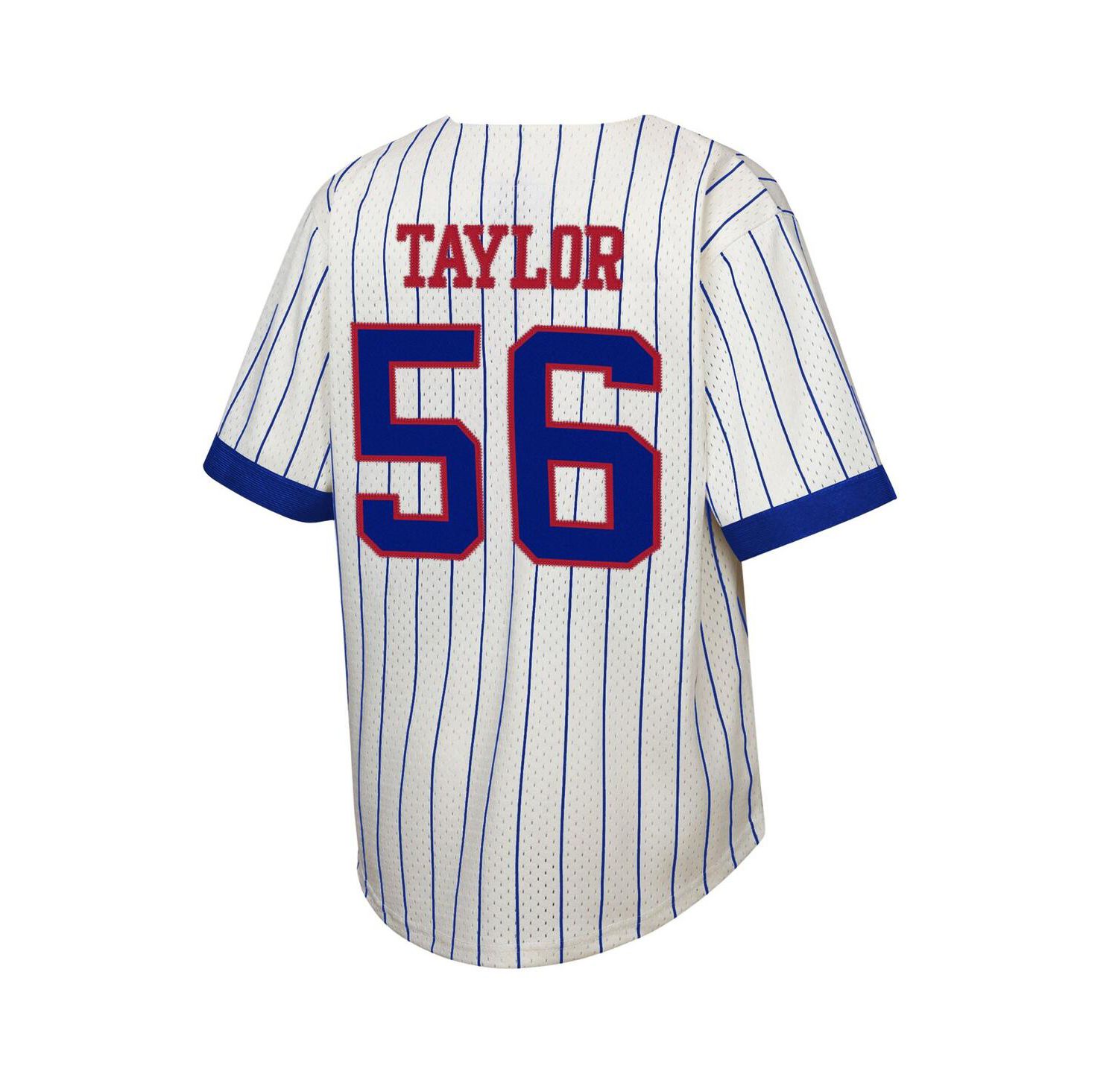 Big Boys and Girls Lawrence Taylor Cream New York Giants Retired Player Name & Number Baseball Jersey