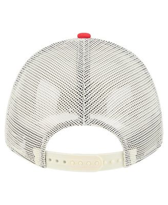 Men's Red New York Giants Apple Trucker 9FORTY Adjustable Hat