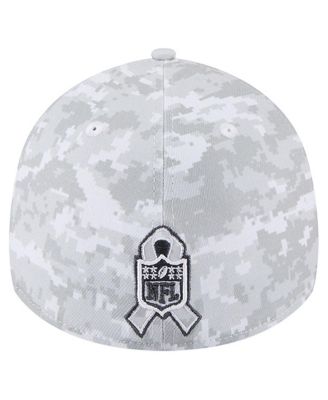 Men's White Kansas City Chiefs 2025 Salute to Service Digital Camo Fan Pack 39THIRTY Flex Hat