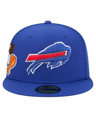 Men's Royal Buffalo Bills Group Chat 59FIFTY Fitted Hat