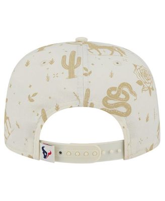 Men's Cream Houston Texans Desert Rose 19TWENTY Adjustable Hat