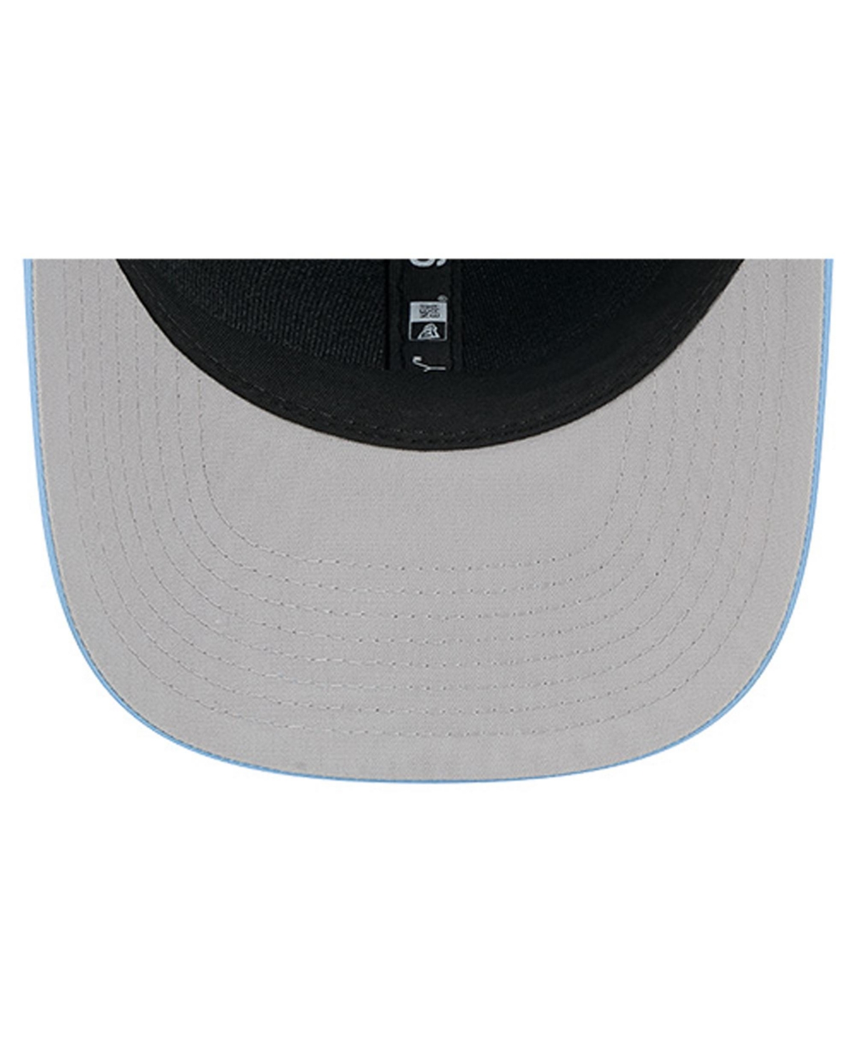 New Era Men's Carolina Blue North Carolina Tar Heels Script Performance Rope 9SEVENTY Adjustable Hat