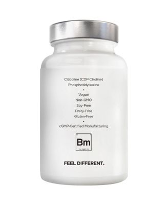 Cognitive Support Supplement – Bacopa, Lion s Mane, Alpha-GPC, Citicoline, Ginkgo, Rhodiola, Huperzine A – 60 Capsules for Memory & Focus