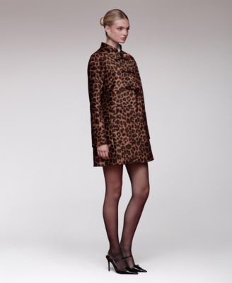 Women's Printed A-Line Empire Waist Jacket