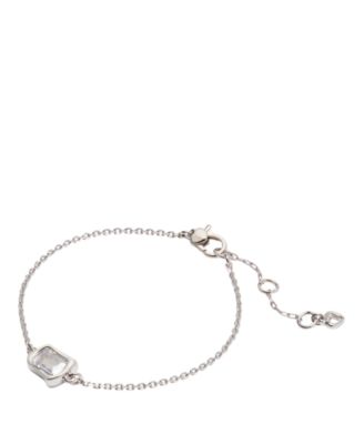 kate spade new york - Cubic Zirconia Molten Glass Solitaire Bracelet (also in Silver-Tone)