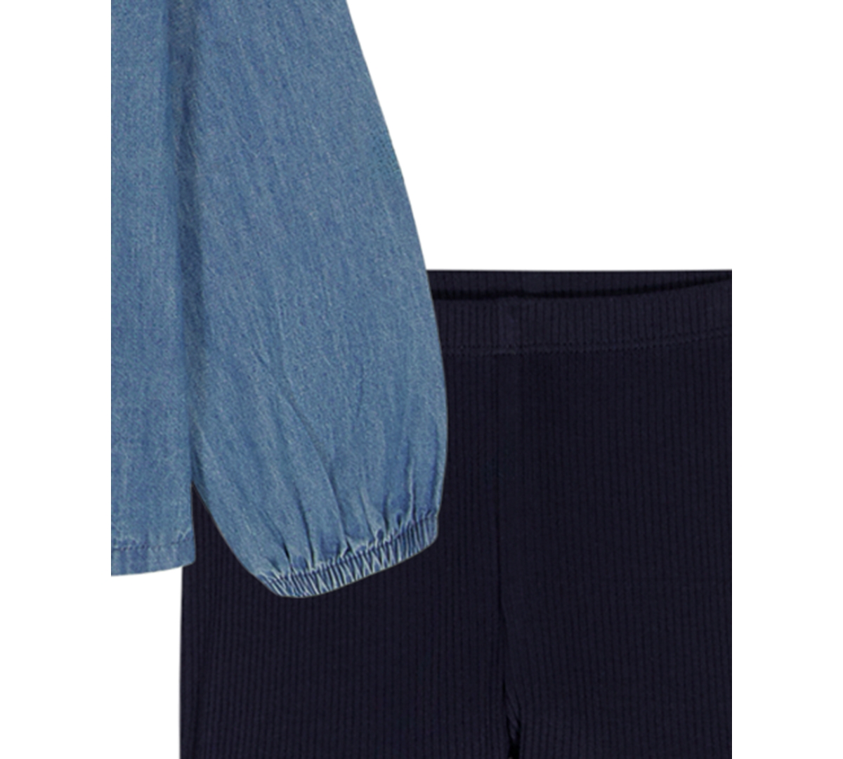 Tommy Hilfiger Baby Girls Long-Sleeve Top and Leggings, 2-Piece Set