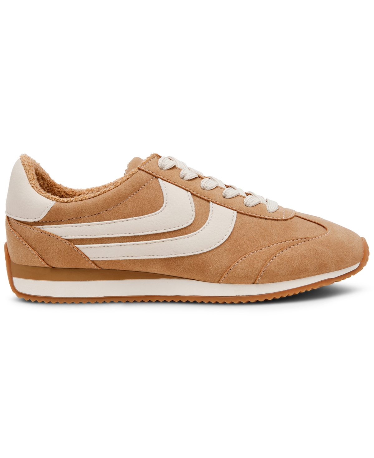 Dv Dolce Vita Women's Hype Round-toe Lace-up Sneakers In Brown