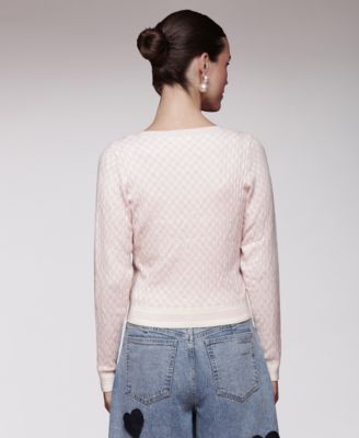 Women's Long-Sleeve Cardigan Sweater