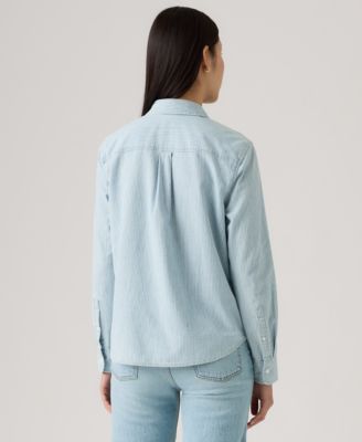 Women's Classic Fit Button-Front Shirt