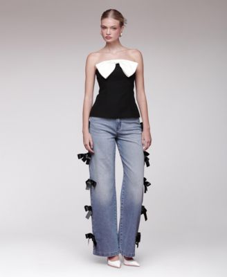 Women's Bow Detail Tube Top