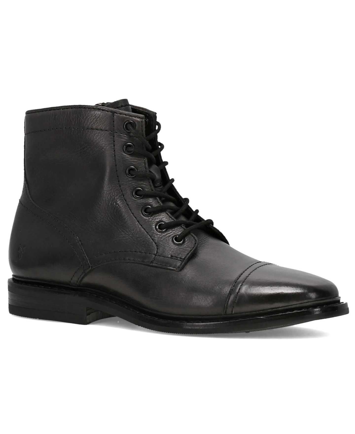 Мужские ботинки Frye Paul Mid Lace-Up Ankle, цвет: Чёрный — фото 1