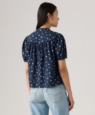 Women's Amelie Cotton Poplin Blouse