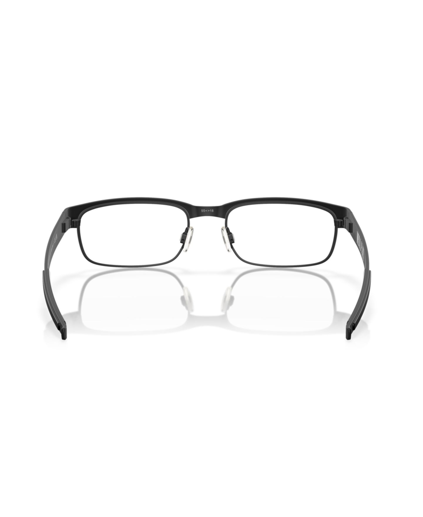 Мужские очки Oakley Man Rectangle Titanium OX5038 Metal Plateâ„¢ Eyeglasses, цвет: Матовый чёрный — фото 4