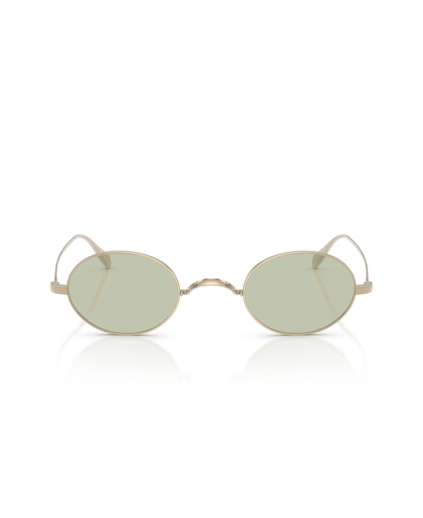 Мужские очки Oliver Peoples Man Round Metal OV1185 Calidor Eyeglasses, цвет: Золотой — фото 2