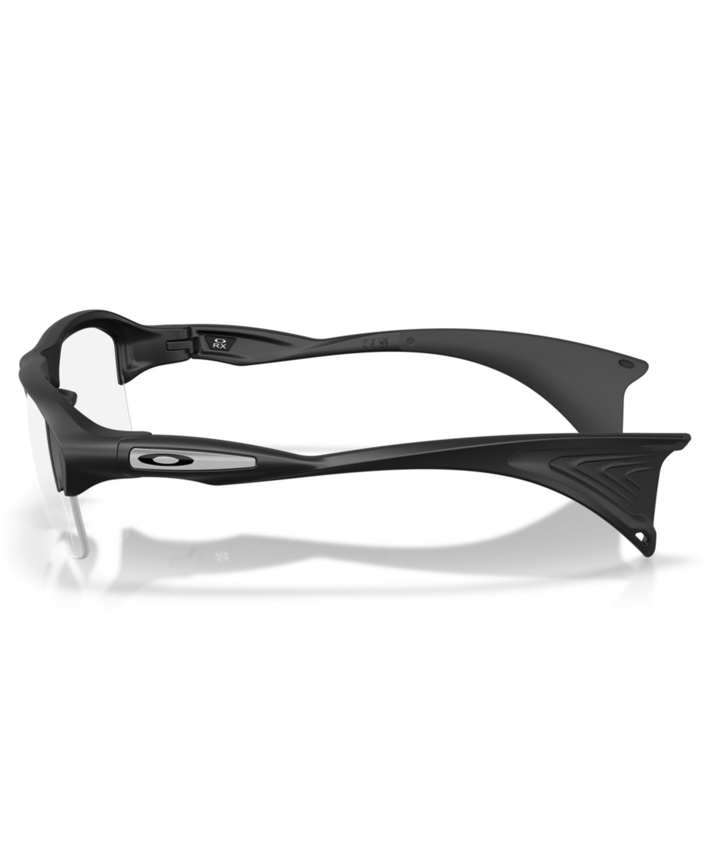 Очки Oakley Unisex Rectangle Plastic OX8198 Stunt Glider Eyeglasses, цвет: Атласный чёрный — фото 2