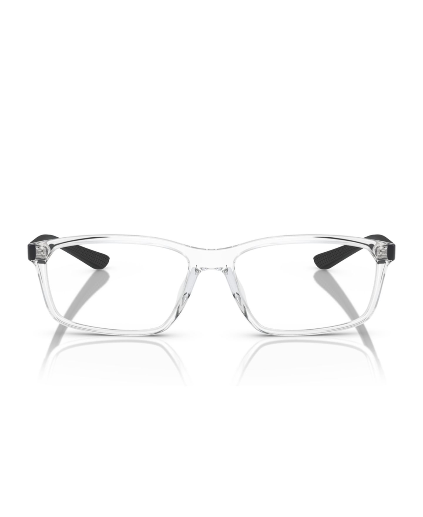 Мужские очки A|X Armani Exchange Armani Exchange Man Pillow Plastic AX3108U Eyeglasses, цвет: Блестящий прозрачный — фото 4