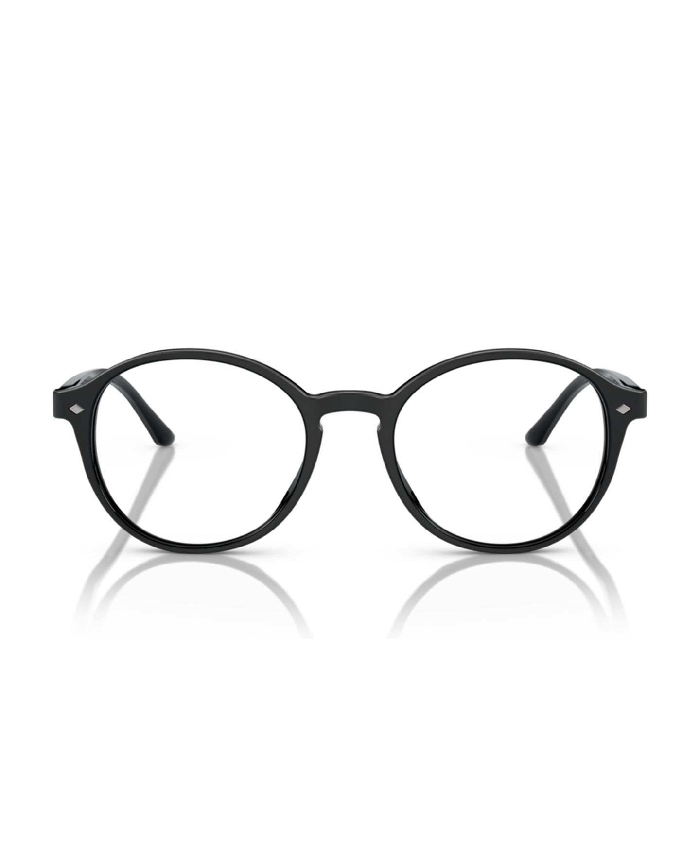 Мужские очки Giorgio Armani Man Panthos Plastic AR7004 Eyeglasses, цвет: Чёрный — фото 4