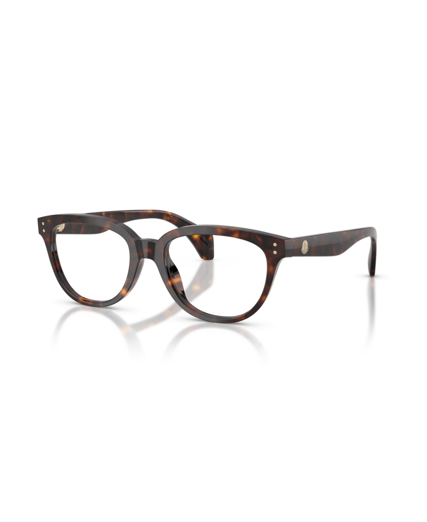 Очки Moncler Unisex Pillow Plastic ME2024U Eyeglasses, цвет: Блестящий гавана — фото 6