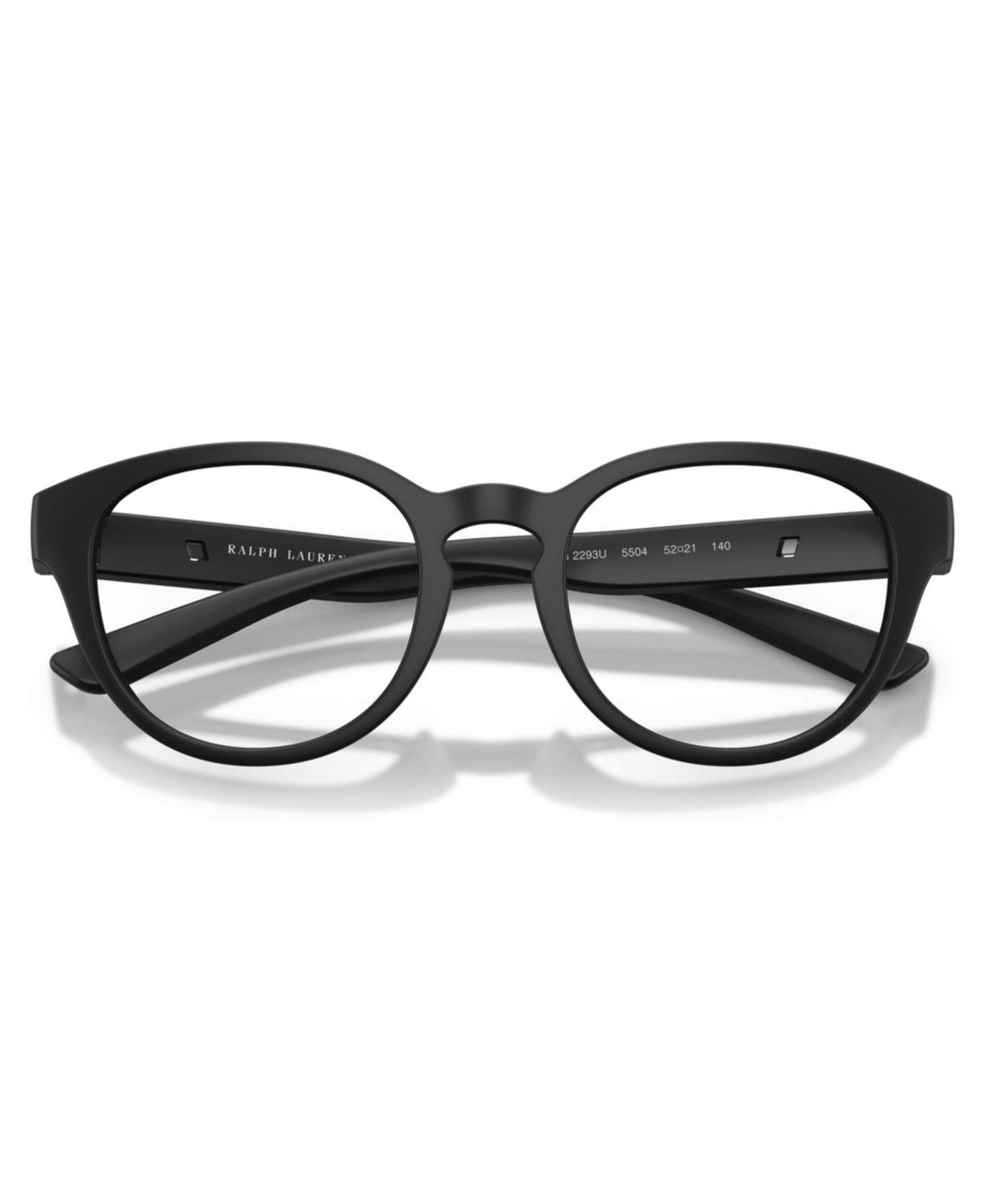Мужские очки Polo Ralph Lauren Man Panthos Plastic PH2293U Eyeglasses, цвет: Матовый чёрный — фото 5