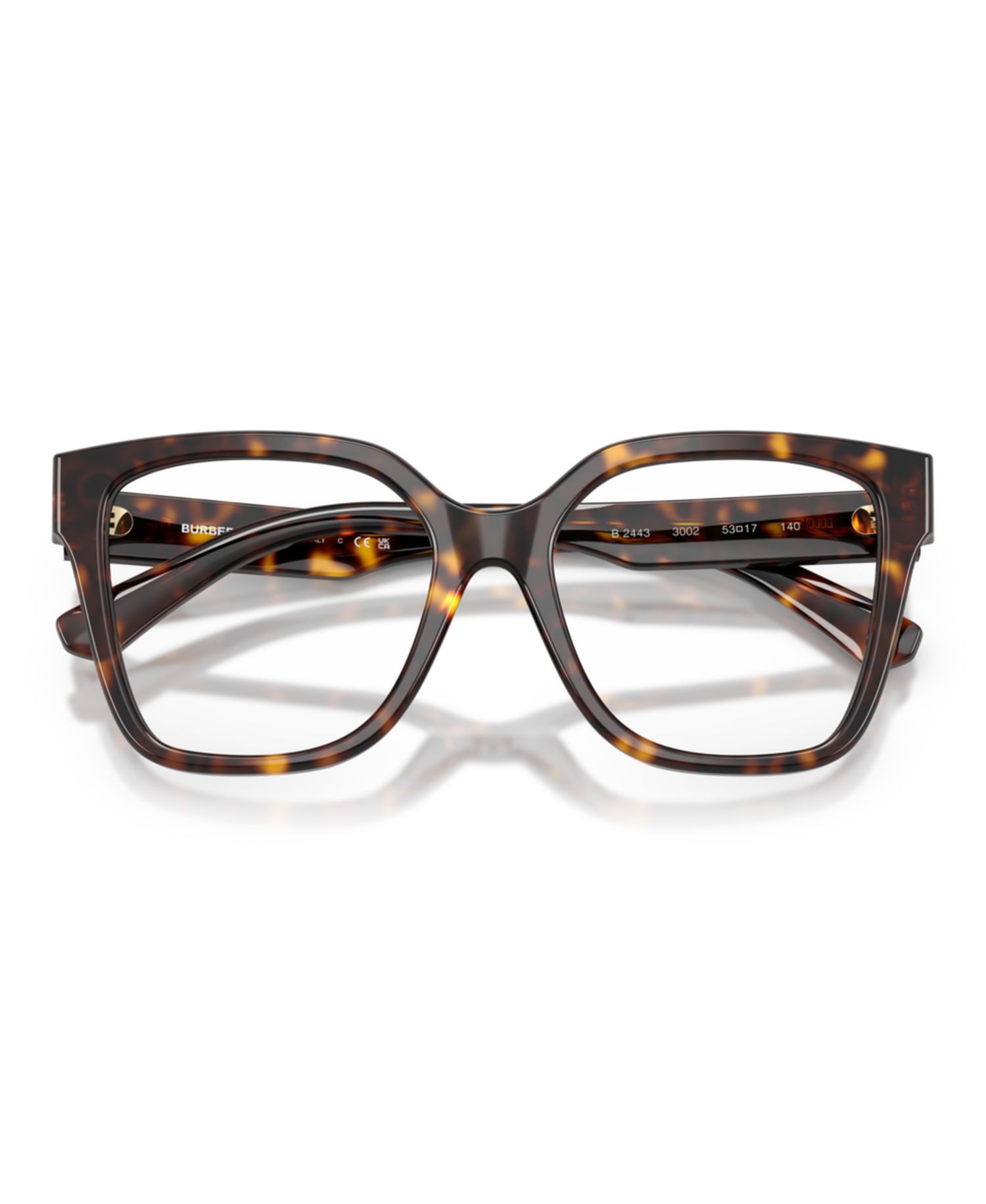 Woman Square Plastic BE2443 Eyeglasses