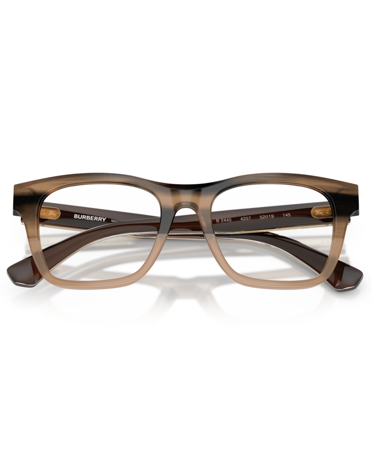 Burberry Men's Square Eyeglasses, BE2445