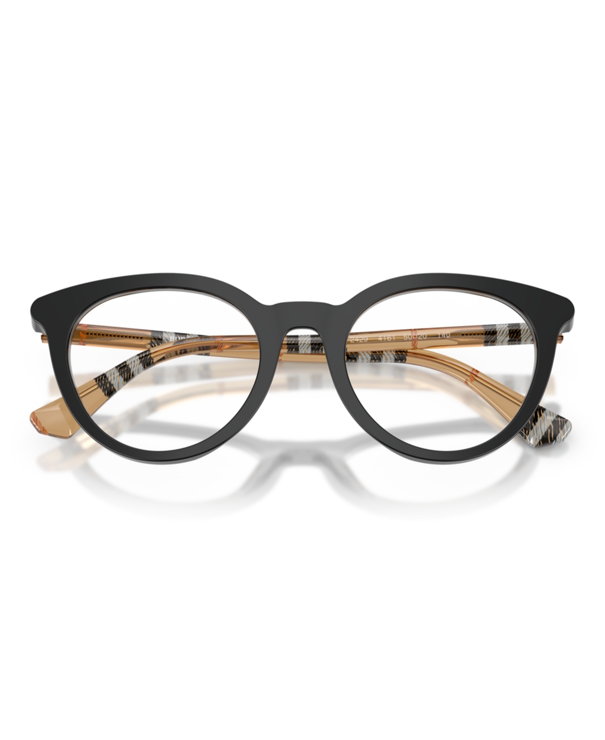 Burberry Women's Round Eyeglasses