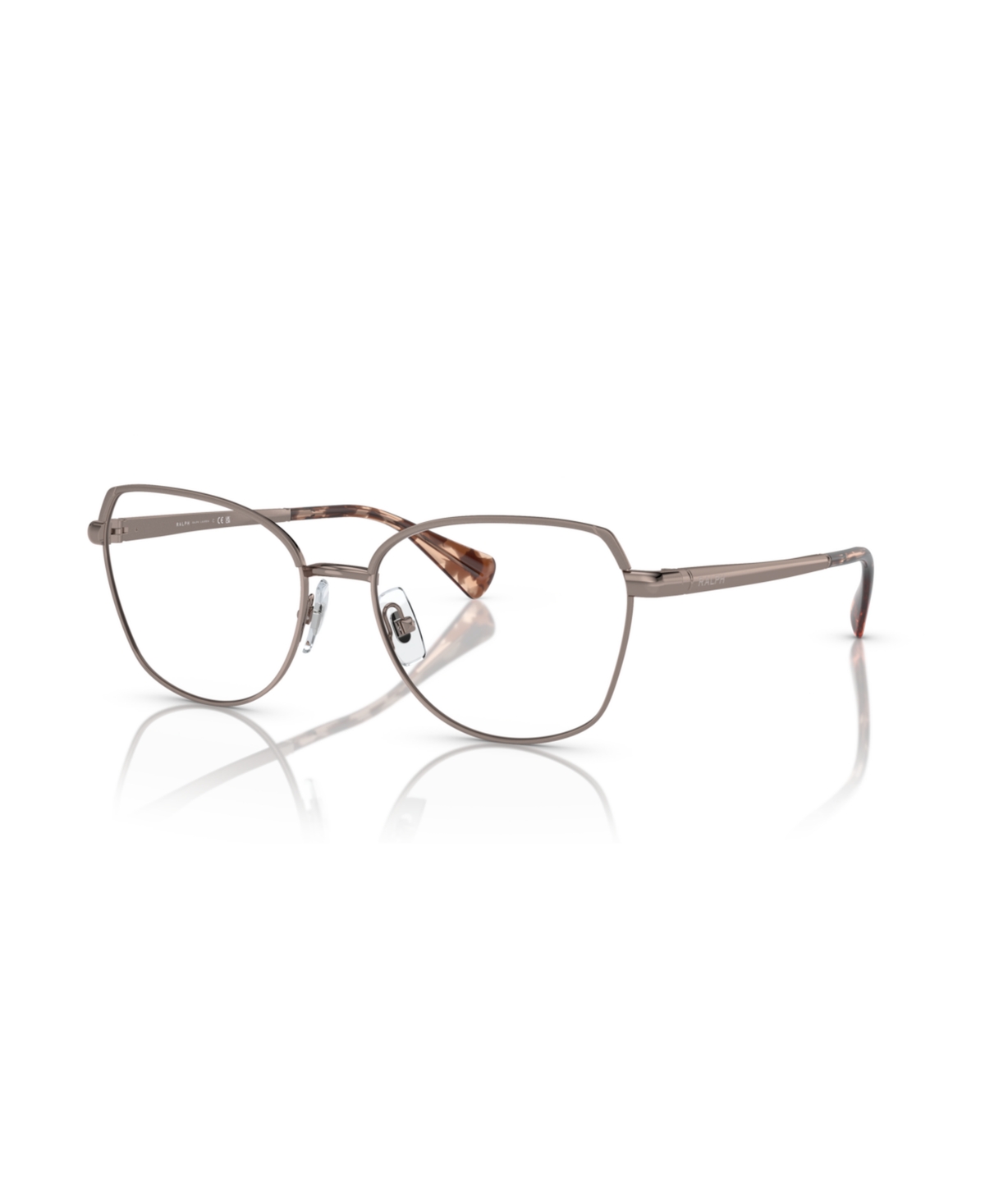 Ralph Lauren Women's Irregular Eyeglasses, Ra6058 In Metallic