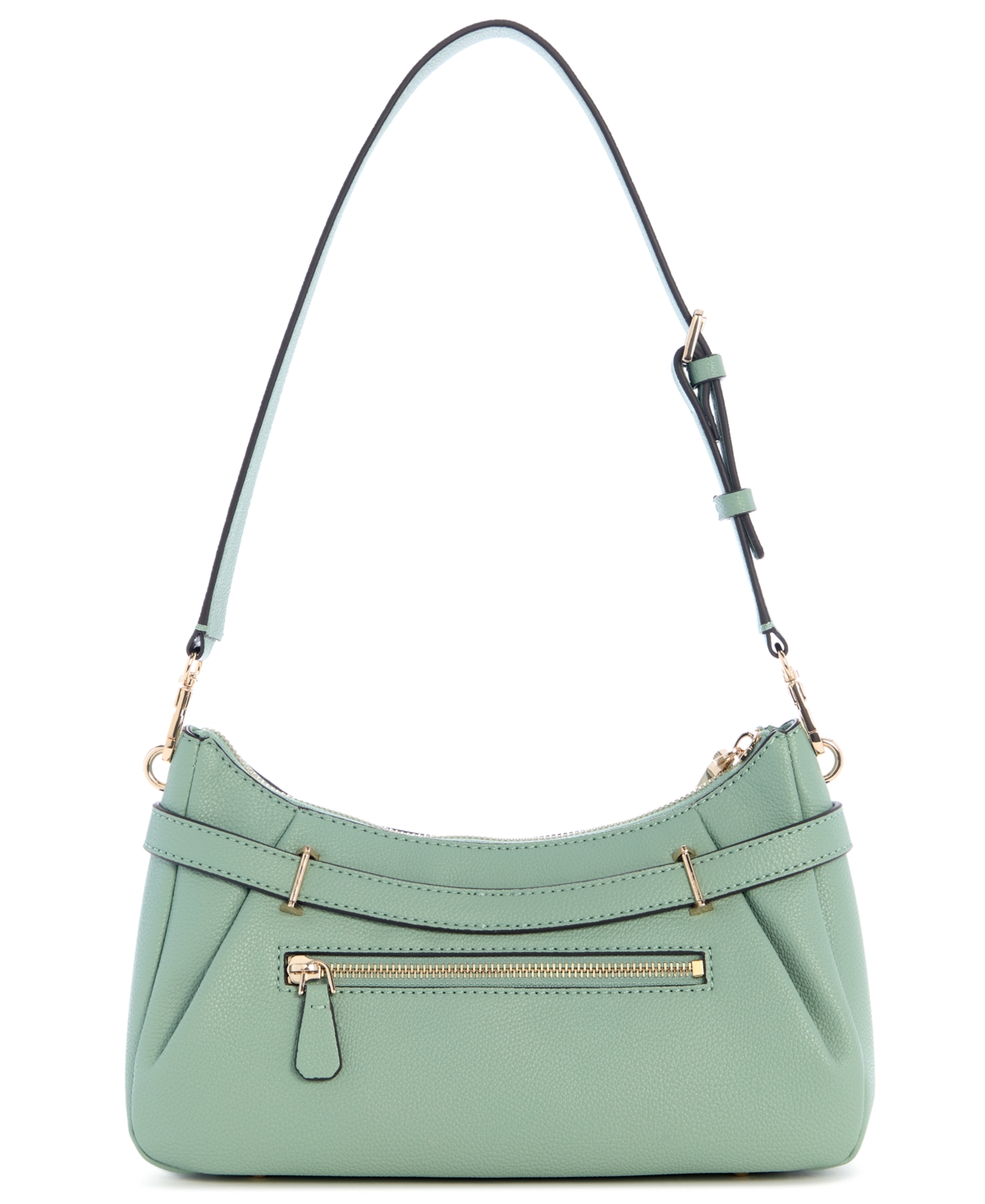 Guess Yesba Adjustable Large Shoulder Bag In Green