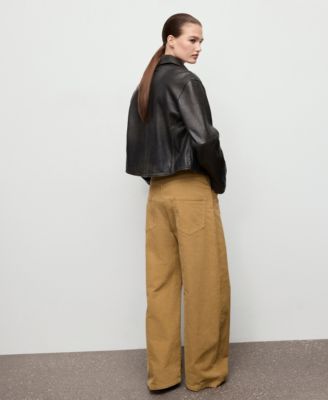 Women's Wide Leg Corduroy Jeans