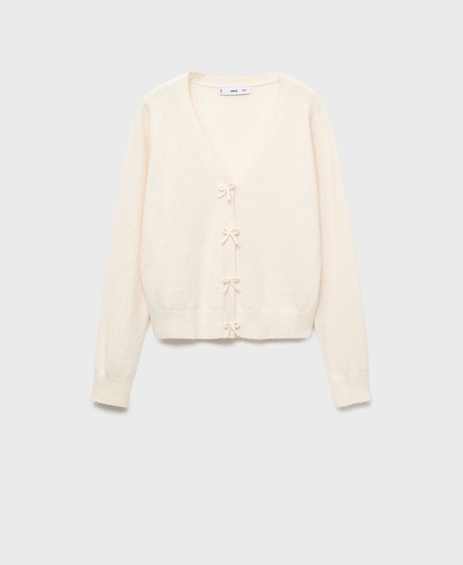 Women's V-Neck Wool-Blend Cardigan