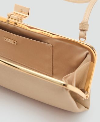 Women's Metallic Clutch Handbag