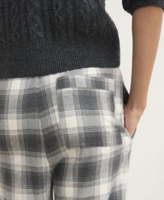 Women's Checked Flannel Pants