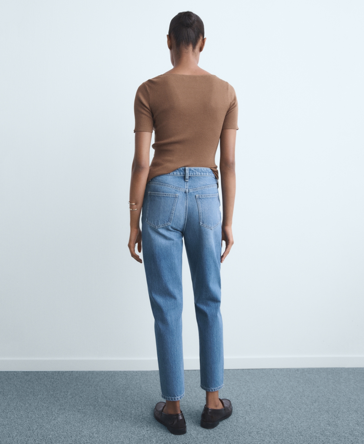 Mango Women's Mom2000 High-Rise Jeans