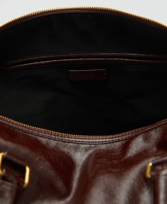 Women's Maxi Shiny Straps Handbag