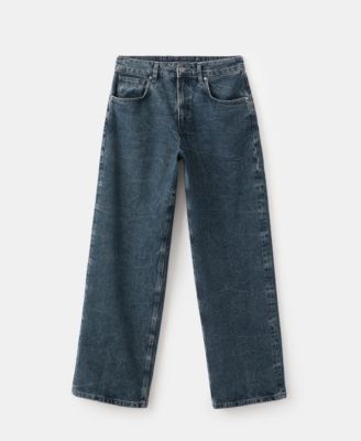 MANGO - Women's Mid-Rise Straight Jeans