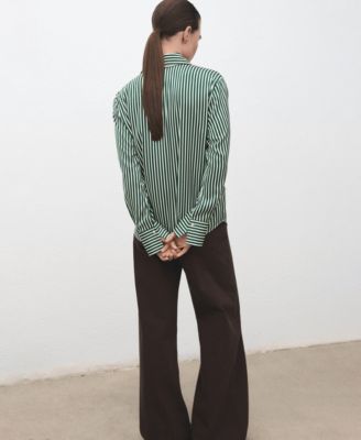 Women's Combined Striped Shirt