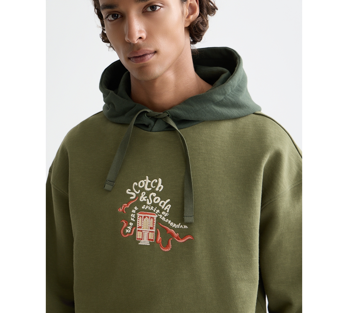 Scotch & Soda Men's 40th Anniversary Embroidered Hoodie