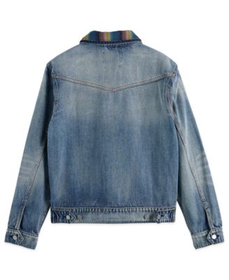 Men's Washed Denim Ranch Jacket