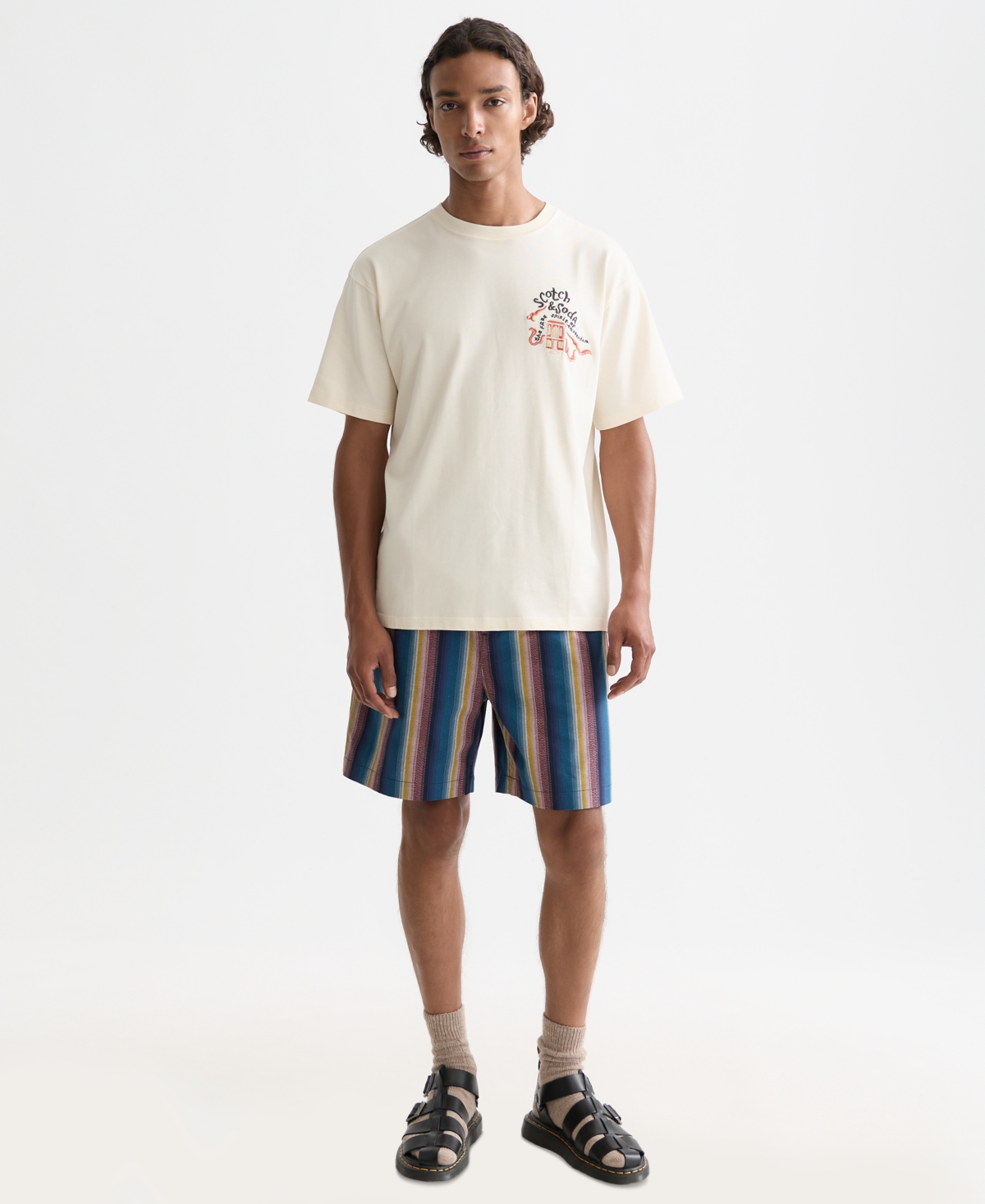 Scotch & Soda Men's 40th Anniversary Short-Sleeve T-Shirt