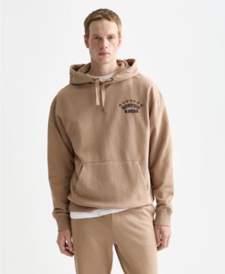 Men's Front and Back Artwork Hooded Sweatshirt