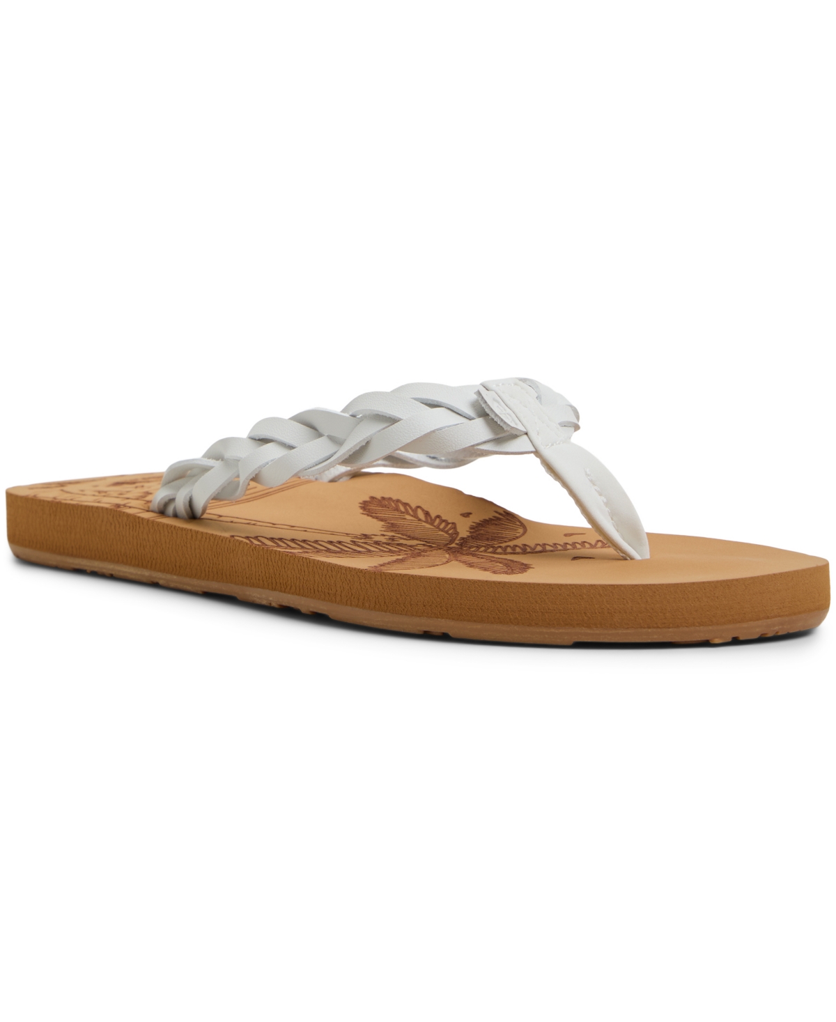 Roxy Women's Feel Breezie Sandals In White