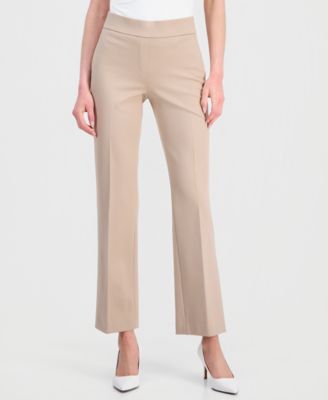 Women's Mid-Rise Pull-On Slash-Pocket Pants