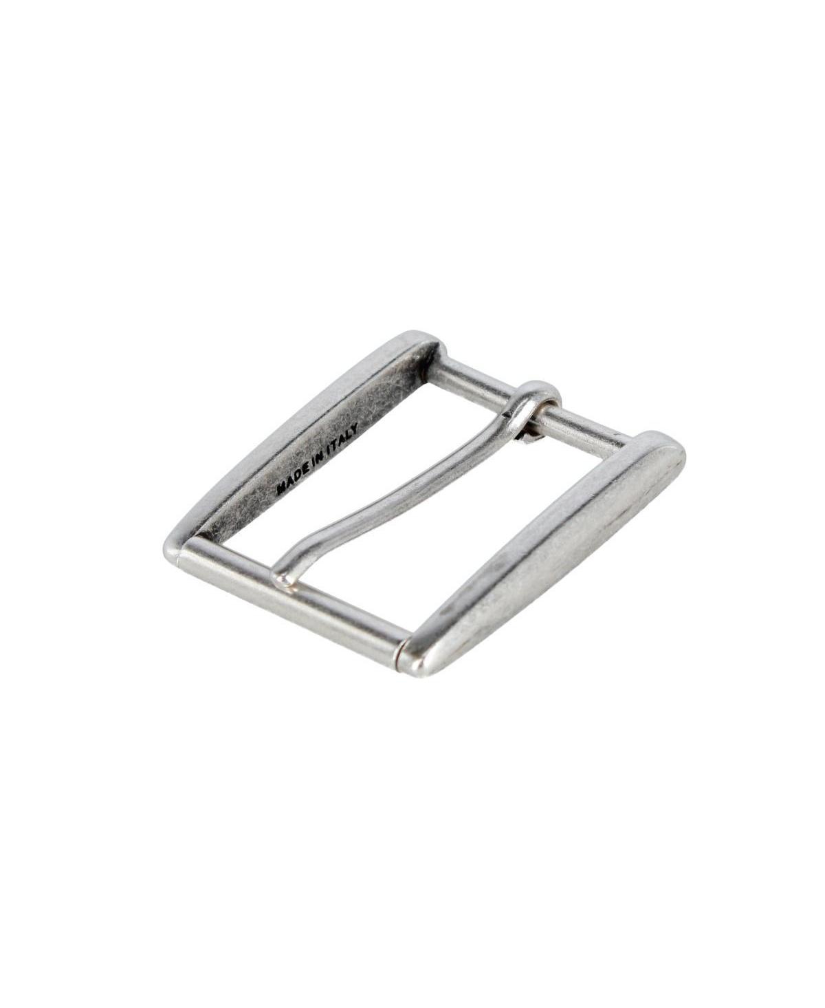 Trafalgar Men's 35mm Rectangular Classic Solid Brass Roller Harness Belt Buckle