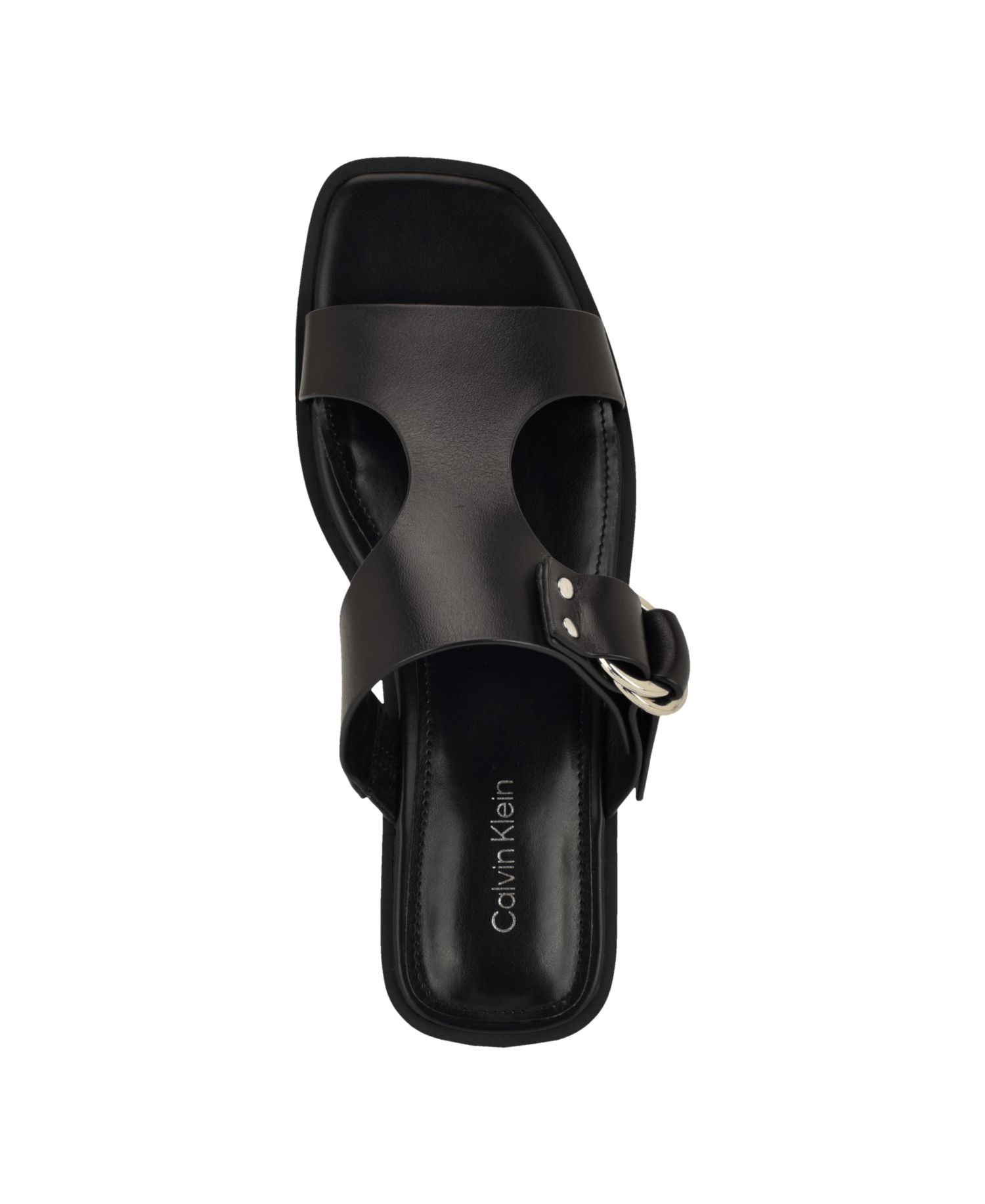 Women's Meritt Leather Flat Slip-On Sandals