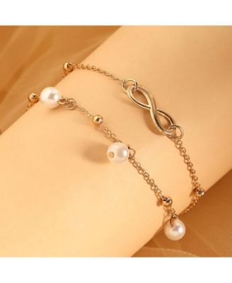 Women's The Ethereal-Infinity Multi-Strand Bracelet - California Gold