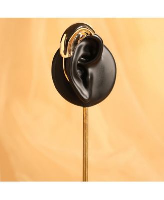 Women's The Metallic-Mold Cuff Earrings - California Gold